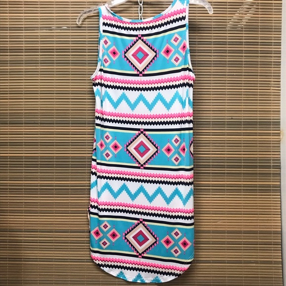 Aztec Print Tank - Picture 2 of 3